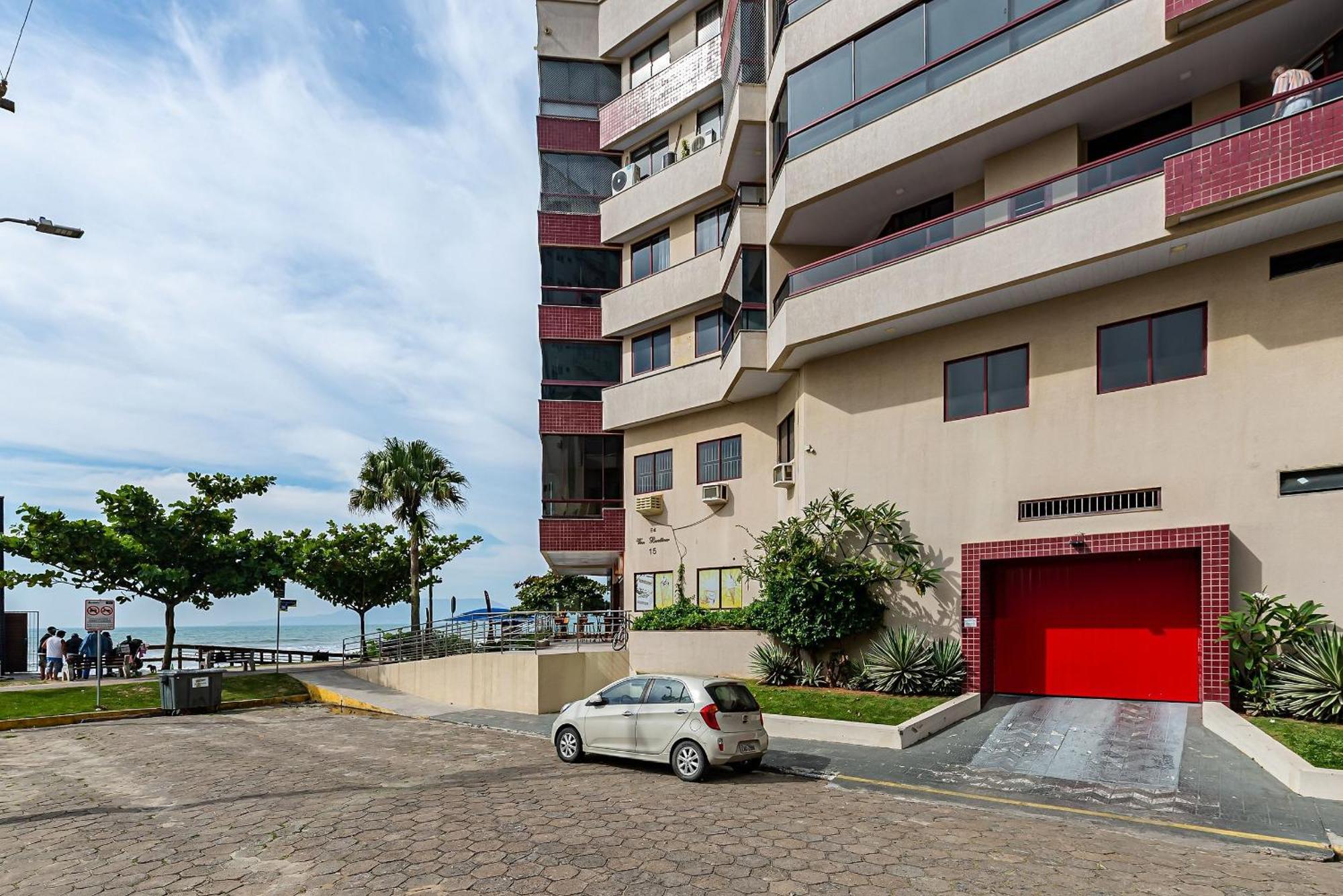 Apto Pe Na Areia Vista Mar Em Meia Praia Evb308 Itapema Exterior foto
